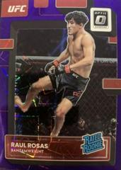 Raul Rosas [Purple Velocity] #115 Ufc Cards 2023 Panini Donruss Optic UFC Prices