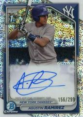 Agustin Ramirez [Speckle Refractor] #CPA-AR Baseball Cards 2024 Bowman Chrome Prospect Autograph Prices