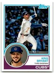 Kris Bryant Baseball Cards 2018 Topps Update 1983 Baseball Prices