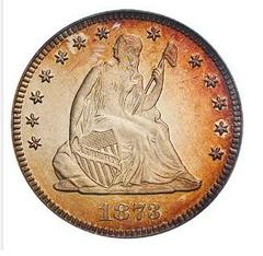 1873 [CLOSED 3] Coins Seated Liberty Quarter Prices