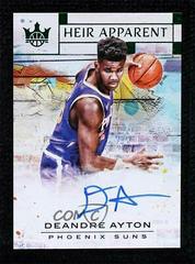 DeAndre Ayton [Jade] #DAY Basketball Cards 2018 Panini Court Kings Heir Apparent Autographs Prices