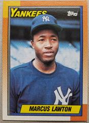 Marcus Lawton Baseball Cards 1990 Topps Prices