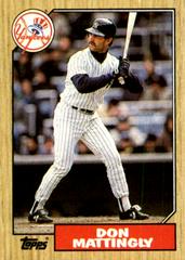 Don Mattingly Baseball Cards 1987 Topps Prices