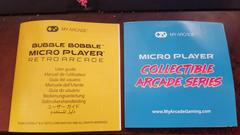 Manual | Bubble Bobble Micro Player Mini Arcade
