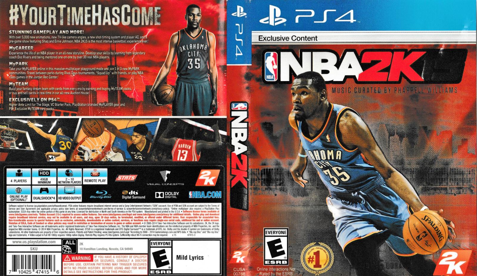 NBA 2K15 Prices Playstation 4 | Compare Loose, CIB & New Prices