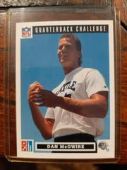 Dan McGwire #28 Football Cards 1991 Upper Deck Domino's Quarterbacks Prices