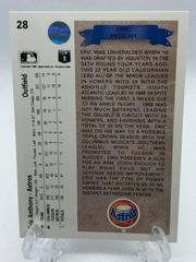 Back Of Card | Eric Anthony Baseball Cards 1990 Upper Deck