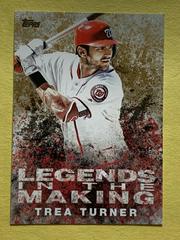 Trea Turner [Gold] Baseball Cards 2018 Topps Legends in the Making Prices