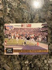 DeBerg Ignores Broken Finger to lead K.C. to Victory Football Cards 1991 Pro Set Prices