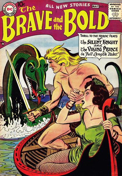 The Brave and the Bold #17 (1958) Comic Books Brave and the Bold