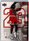 Michael Jordan #MJ7 Basketball Cards 2005 Upper Deck UD Exclusives Prices