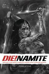 DIE!NAMITE [Parrillo Sketch Virgin] #4 (2021) Comic Books DIE!namite Prices