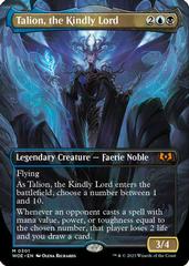 Talion, the Kindly Lord [Borderless] #301 Magic Wilds of Eldraine Prices