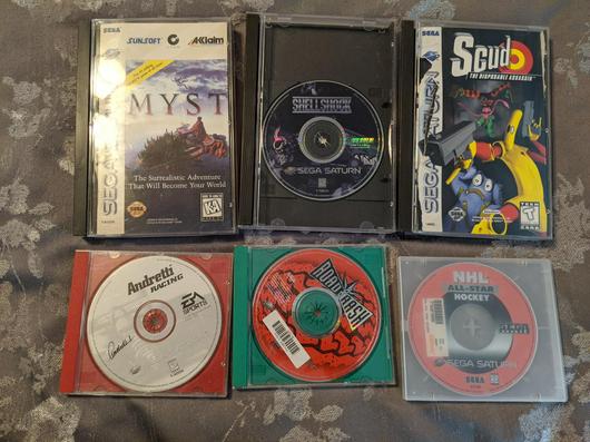 Sega Saturn Game Lot photo