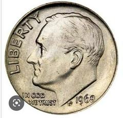 1968 [NO S PROOF] Coins Roosevelt Dime Prices