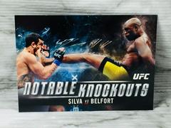 Anderson Silva Ufc Cards 2018 Topps UFC Notable Knockouts Prices