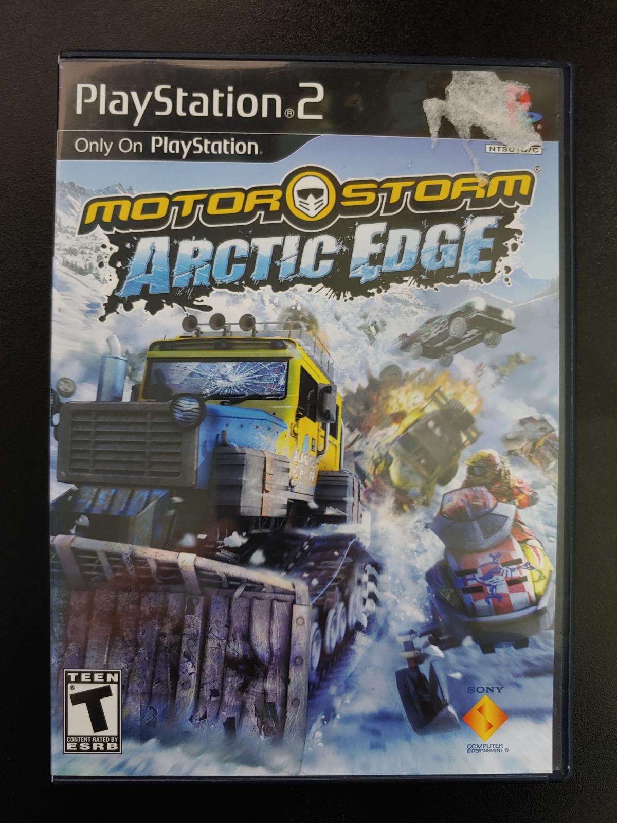 MotorStorm Arctic Edge Item, Box, and Manual Playstation 2