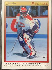 J. Claude Bergeron Hockey Cards 1990 O-Pee-Chee Premier Prices