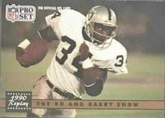 Barry Sanders, Bo Jackson [NFLPA Logo on Back] Football Cards 1991 Pro Set Prices