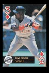 Tony Gwynn [Aces 3 of Diamonds] Baseball Cards 1992 U.S. Playing Card Aces Prices
