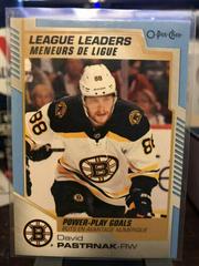 David Pastrnak [Blue Border] Hockey Cards 2020 O Pee Chee Prices