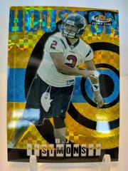 B.J. Symons [Gold Refractor] Football Cards 2004 Topps Finest Prices