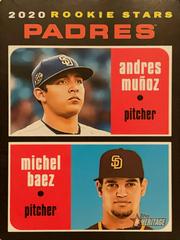 Andres Munoz, Michel Baez #262 Baseball Cards 2020 Topps Heritage Prices