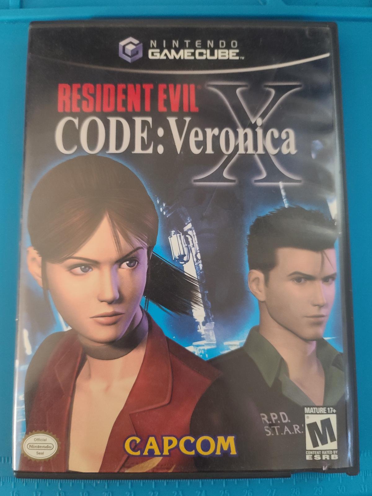 Resident Evil Code Veronica X | Item and Box only | Gamecube