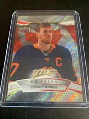Connor McDavid [Gold] Hockey Cards 2022 Upper Deck MVP Domains Prices