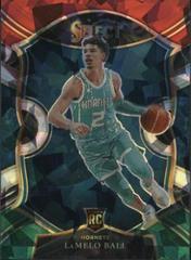 LaMelo Ball [Red White Green Ice] Basketball Cards 2020 Panini Select Prices