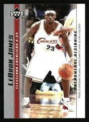 Lebron James #19 Basketball Cards 2003 Upper Deck Phenomenal Beginning Prices
