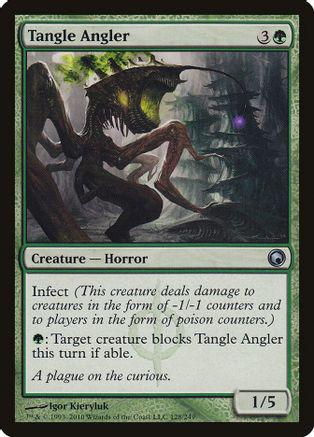 Tangle Angler [Foil] Magic Scars of Mirrodin