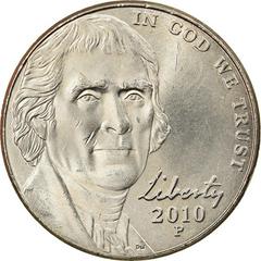 2010 P [SMS] Coins Jefferson Nickel Prices
