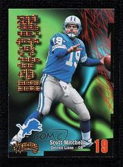 Scott Mitchell [Super Rave] #5 Football Cards 1998 Skybox Thunder Prices