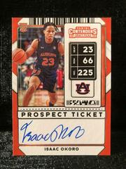 Isaac Okoro [Autograph] Basketball Cards 2020 Panini Contenders Draft Picks Prices