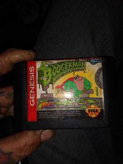 Boogerman A Pick And Flick Adventure Item Only Sega Genesis 9081