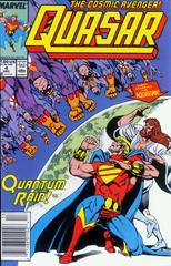 Quasar [Newsstand] #4 (1989) Comic Books Quasar Prices
