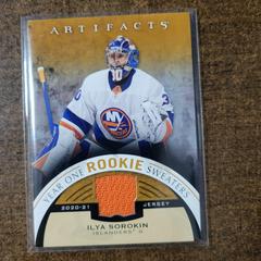 Ilya Sorokin #RS-IS Hockey Cards 2021 Upper Deck Artifacts Year One Rookie Sweaters Prices