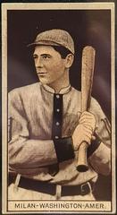 Clyde Milan Baseball Cards 1912 T207 Brown Background Prices