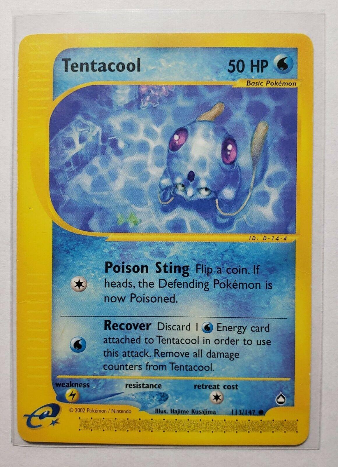 Tentacool 113 Prices Pokemon Aquapolis Pokemon Cards