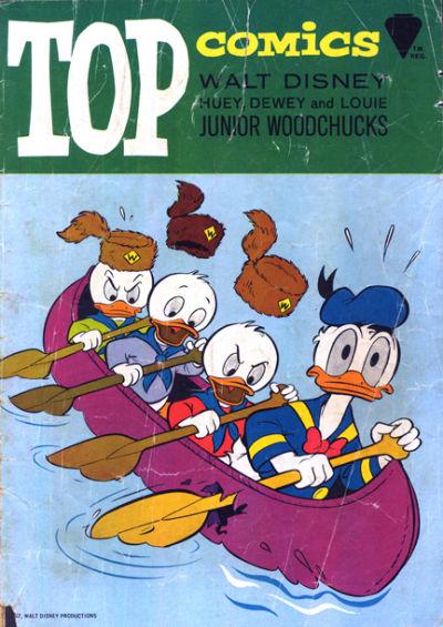 Top Comics Walt Disney Huey Dewey And Louie Junior Woodchucks 1 1967
