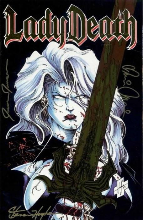 Lady Death [Commemmorative] #1 (1994) Comic Books Lady Death