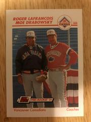 R. LaFrancois, M. Drabowsky #650 Baseball Cards 1991 Impel Line Drive Prices
