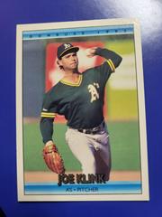 Joe Klink #183 Baseball Cards 1992 Donruss Prices