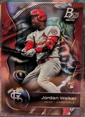 Jordan Walker [Platinum Bar] Baseball Cards 2023 Bowman Platinum Prices