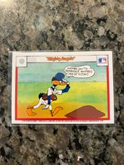 Back | Rabbit Season, Mighty Angelo Baseball Cards 1990 Upper Deck Comic Ball