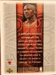 Card Back | Michael Jordan Basketball Cards 1999 Upper Deck MVP