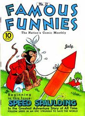 Famous Funnies #72 (1940) Comic Books Famous Funnies Prices