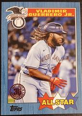 Vladimir Guerrero Jr. [Blue] #87AS-11 Baseball Cards 2022 Topps 1987 All Stars Prices