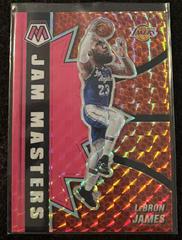 LeBron James [Pink Fluorescent] Basketball Cards 2020 Panini Mosaic Jam Masters Prices